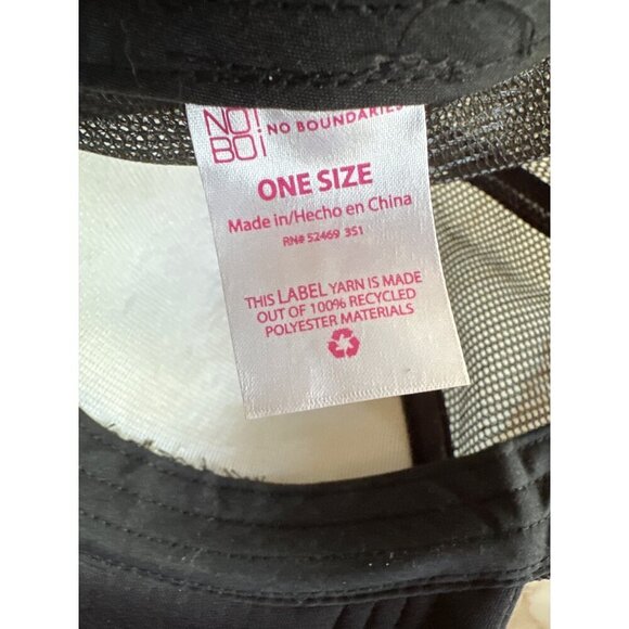 New York City Skyline Trucker Hat No Boundaries One Size Black & White Unisex Ad - Picture 6 of 7